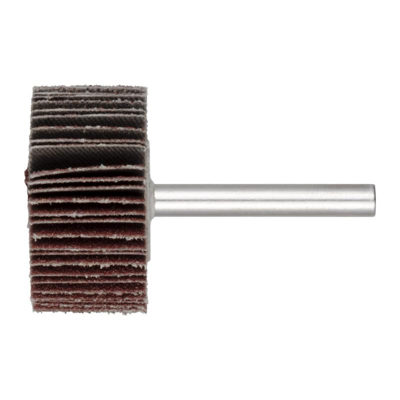 Brousící vějíř SFL univerzální 60x30 mm stopka 6 mm korund zrnitost 60 • Vtools.cz