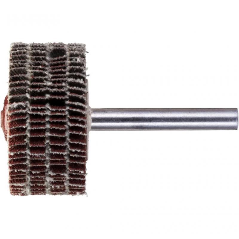 Brousící vějíř SFB univerzální 50x30 mm stopka 6 mm korund zrnitost 120 • Vtools.cz