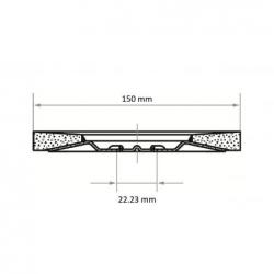 Lamelový brusný kotouč SLTT univerzální Ø 150 mm Keramická zrnitost 40 • Vtools.cz
