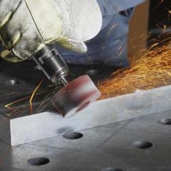 Brousící vějíř SFR univerzální 60x50 mm stopka 6 mm korund zrnitost 180 • Vtools.cz