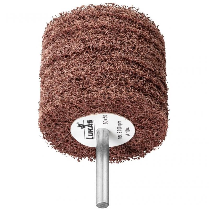 Brousící vějíř SFR univerzální 80x50 mm stopka 6 mm korund zrnitost 280 • Vtools.cz