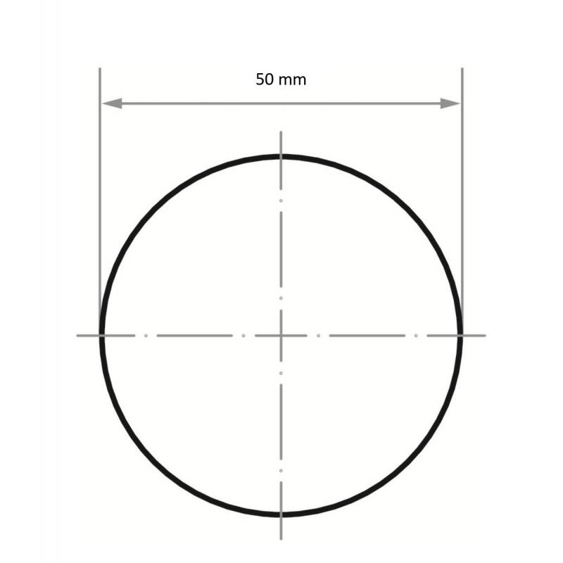 Brusné listy PSG univerzální Ø 50 mm korund zrnitosti 180 • Vtools.cz
