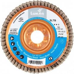 Lamelový brusný kotouč SLTB pro nerezovou ocel Ø 115 mm zrnitost oxidu zirkoničitého 60 • Vtools.cz