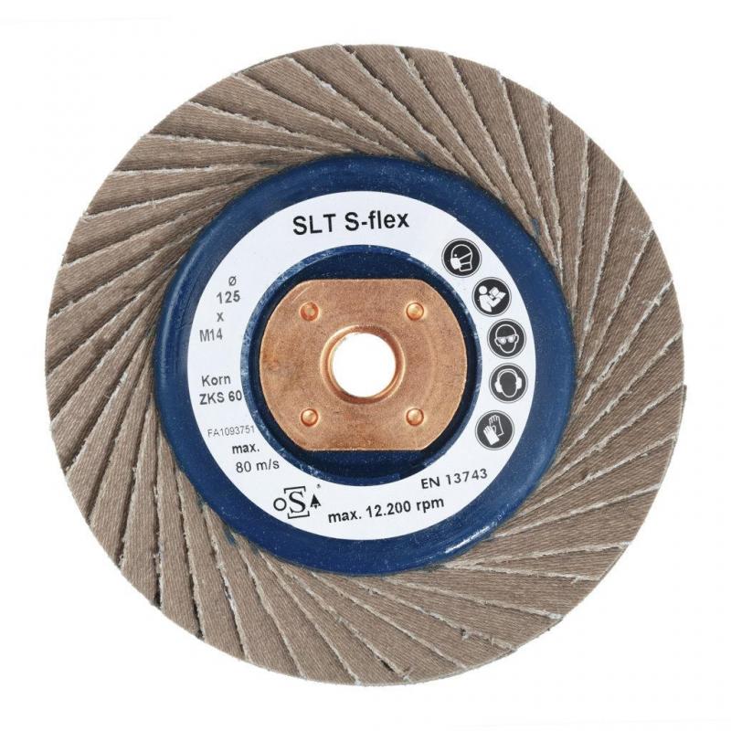 Lamelový brusný kotouč SLTs-flex univerzální Ø 178 mm zrnitost zirkonového oxidu hlinitého 40 plochý • Vtools.cz
