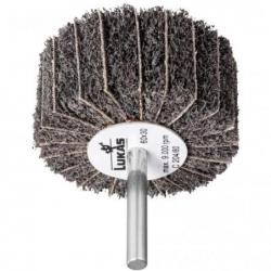 Brousící vějíř SFM pro nerezovou ocel se stopkou 60x30 mm a zrnitostí karbidu křemíku 6 mm 100/80 • Vtools.cz