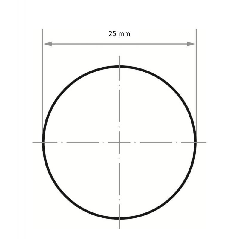 Brusné listy PSG universal Ø 25 mm korund zrnitosti 120 • Vtools.cz