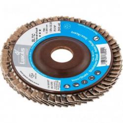 Lamelový brusný kotouč SLTC univerzální Ø 115 mm oxid zirkoničitý (s brusným vrchním spojem) zrnitost 80 • Vtools.cz