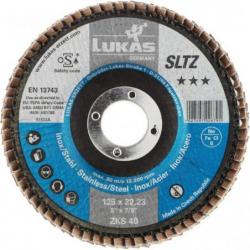 Lamelový brusný kotouč SLTZ univerzální Ø 115 mm zrnitost oxidu zirkoničitého 60 • Vtools.cz