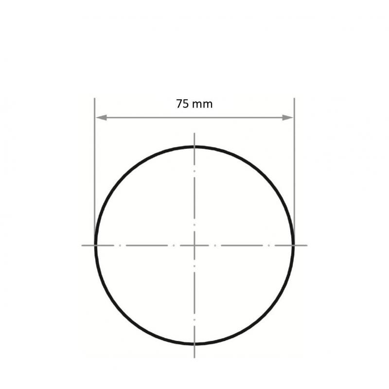 Mini Lamelový brusný kotouč SLTG univerzální Ø 75 mm zrnitost oxidu zirkoničitého 80 plochý • Vtools.cz