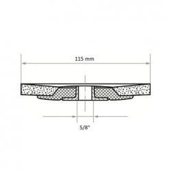 Lamelový brusný kotouč SLTflex univerzální Ø 115 mm závit 5/8-11 • Vtools.cz