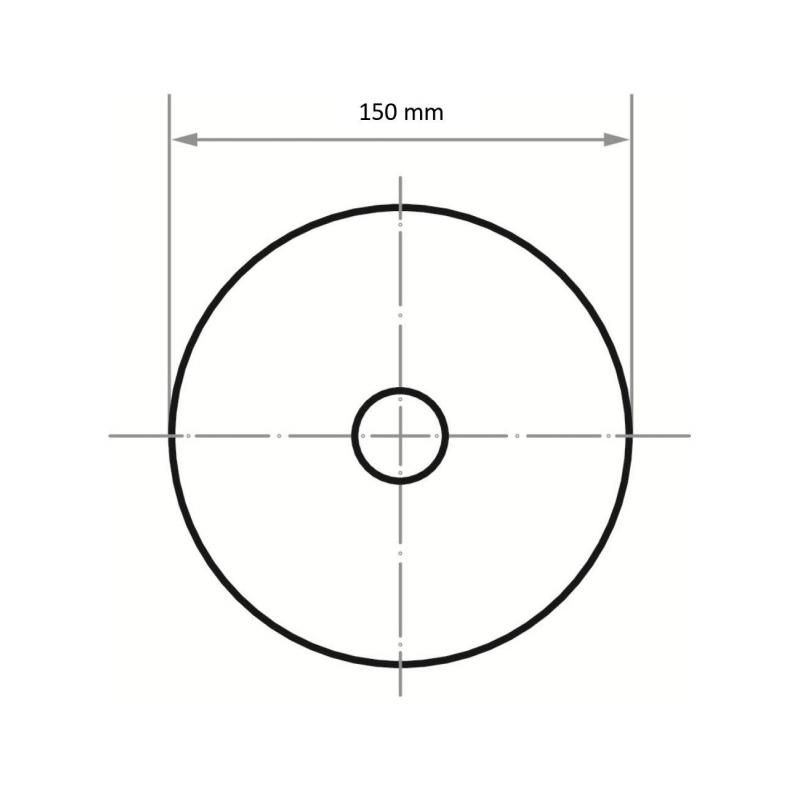 Brusné listy PSH univerzální ultra jemné Ø 150 mm kompaktní zrno 1200 • Vtools.cz