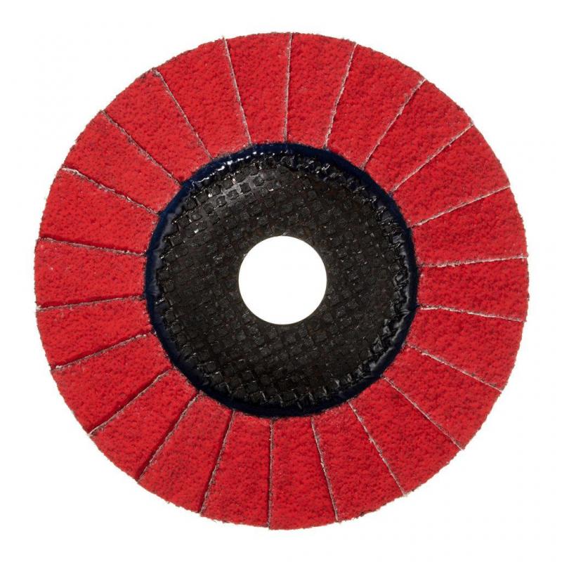 Lamelový brusný kotouč V2 POWER univerzální Ø 115 mm Keramická zrnitost 60 úhlová • Vtools.cz