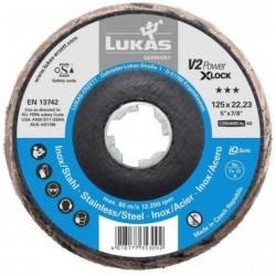 Lamelový brusný kotouč V2 POWER Ø 125 mm Keramické zrno 40 • Vtools.cz