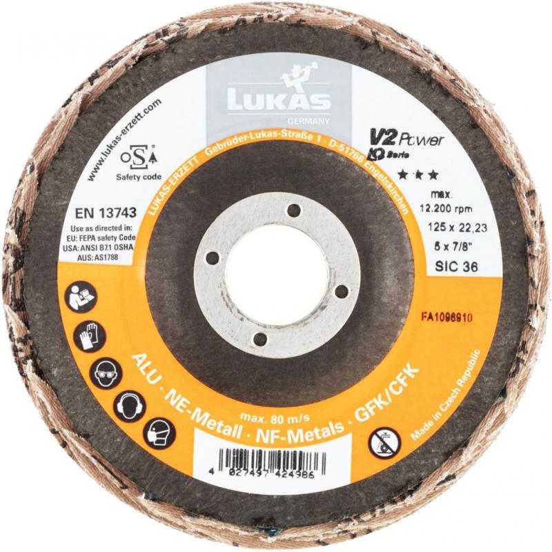 Lamelový brusný kotouč V2 Power universal Ø 178 mm zrnitost 24 • Vtools.cz