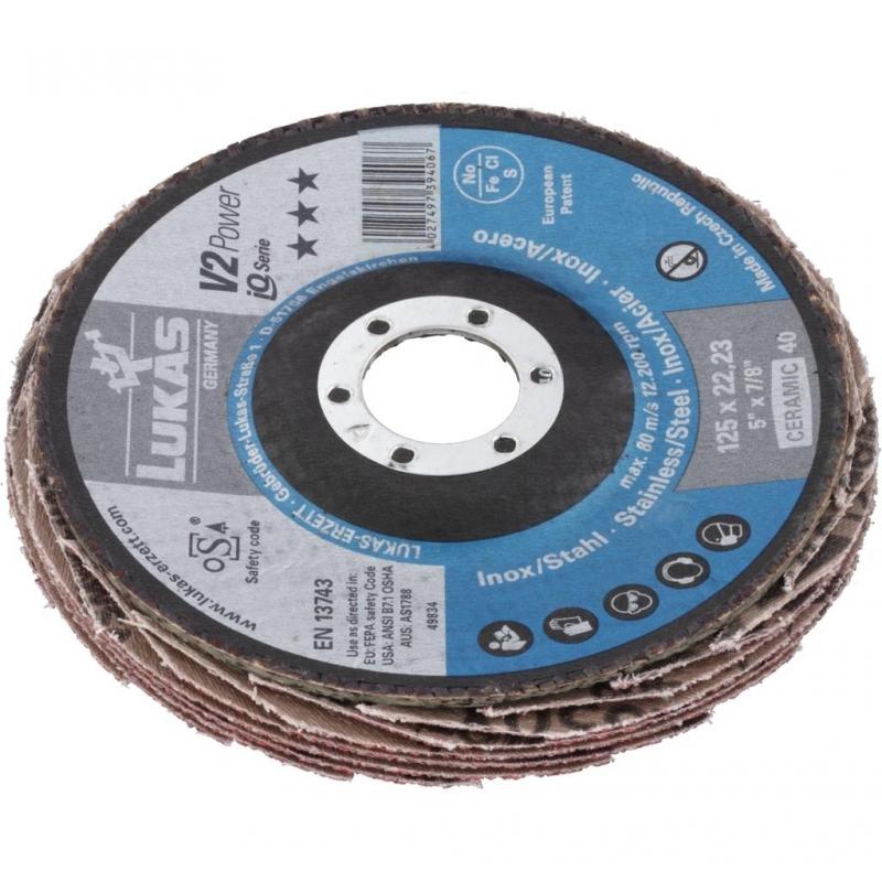 Lamelový brusný kotouč V2 Power universal Ø 178 mm Keramická zrnitost 40 • Vtools.cz