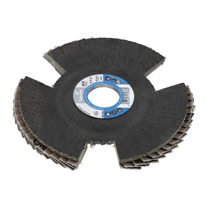 Lamelový brusný kotouč SLTR Control univerzální Ø 115 mm zirkonový oxid hlinitý zrnitost 80 úhlová • Vtools.cz