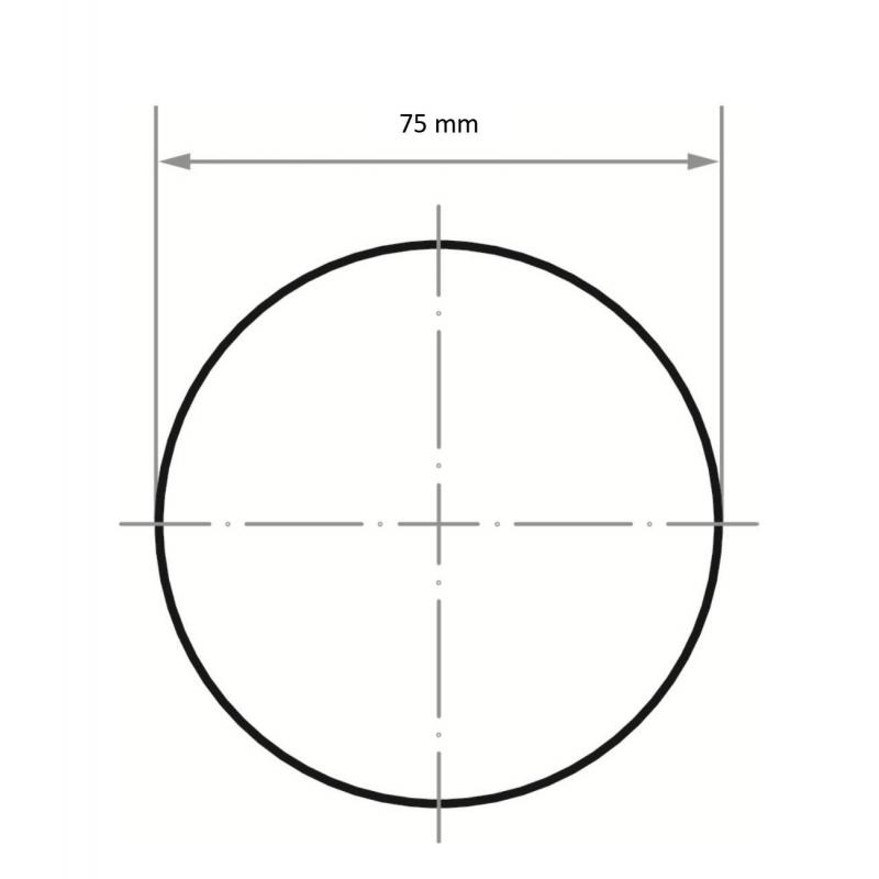 Brusné listy PSG univerzální Ø 75 mm korund zrnitosti 60 • Vtools.cz