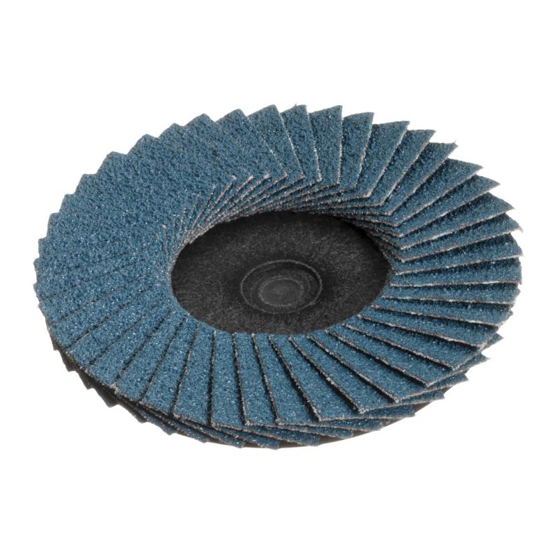 Mini Lamelový brusný kotouč SLTG univerzální Ø 50 mm zrnitost oxidu zirkoničitého 120 plochý • Vtools.cz