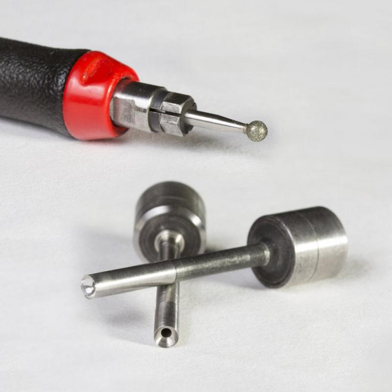 CBN Brusné tělísko CS válcového tvaru 2,5x5 mm stopka 3 mm • Vtools.cz