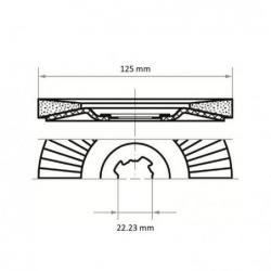 Kotouč lamelový LUKAS V2 POWER Ø 125 mm Keramická zrnitost 60 • Vtools.cz