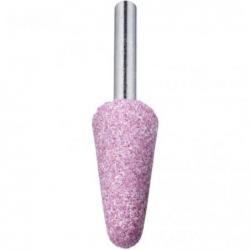 Brusné tělísko KE s kulatým kuželem pro ocel/ocelovou odlitku 16x32 mm stopka 6 mm • Vtools.cz