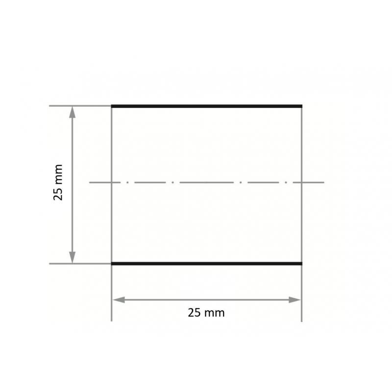 Brusný válec SBZY 25x25 mm zirkonový oxid hlinitý zrnitost 80 • Vtools.cz