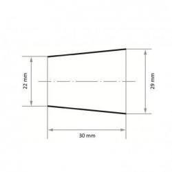 Brusný pás SBKE 29x30 mm korund zrnitosti 60 • Vtools.cz