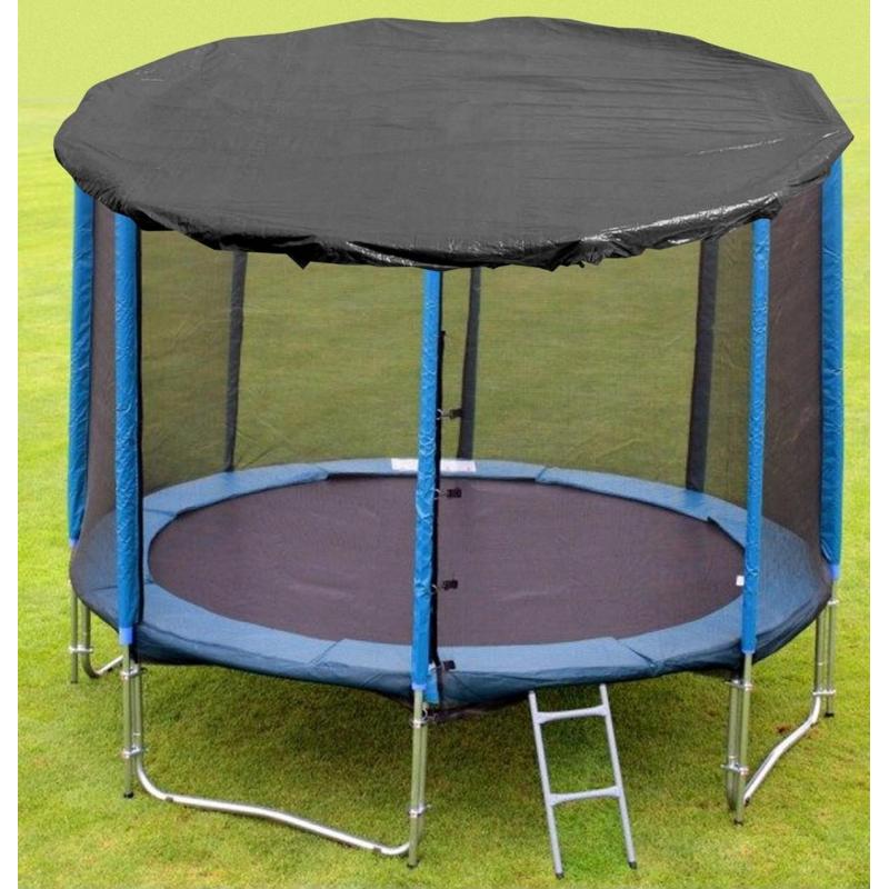 Plachta 5.5 m  kulatá extra silná nepromokavá s oky šedá 160g/m2 • Vtools.cz