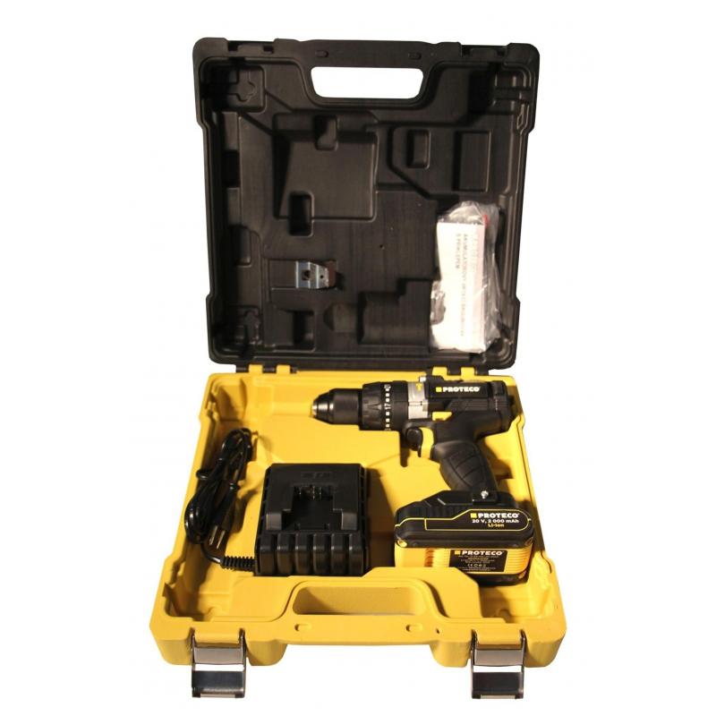 Vrtačka s příklepem akumulátorová 2-13mm 20V, 1 akumulátor • Vtools.cz