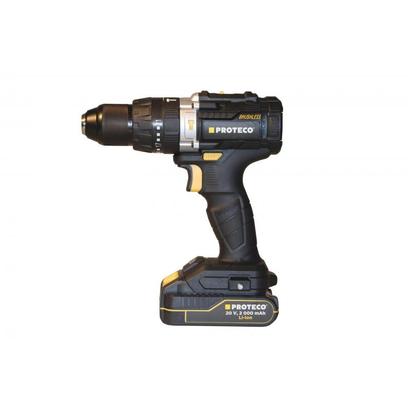 Vrtačka s příklepem akumulátorová 2-13mm 20V, 1 akumulátor • Vtools.cz