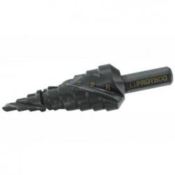 Vrták stupňovitý 10-45 TiAlN spirál.drážka, lamač třísek, krok 5mm • Vtools.cz