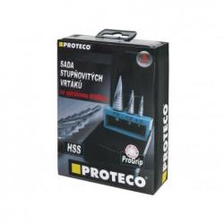 Sada stupňovitých vrtáků ST51,ST52,ST53 spirál. drážka • Vtools.cz