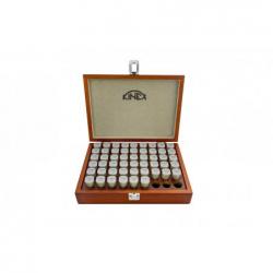 Válečkové měrky ocelové KINEX - sada 5,0-10,0/0,1 mm, 51 ks • Vtools.cz