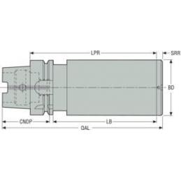 E9302502340150 EPB upínač Monobloc, HSK  • Vtools.cz