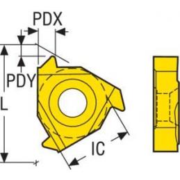 16ER12BUT-S31217 CP500 Destičky (VBD) pro soustružení závitů • Vtools.cz