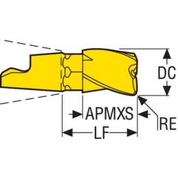 MM16-16019-R10A30-E06 F30M Hlavičky Minimaster frézovací/srážecí/navrtávací   • Vtools.cz