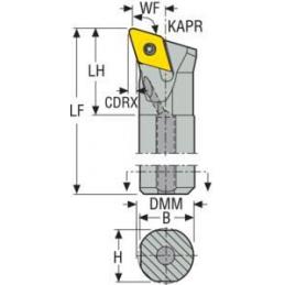A12-SDQNR-3 Držák pro soustružení • Vtools.cz