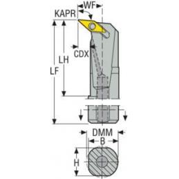 A16-PVLNR-2.5 Držák pro soustružení • Vtools.cz