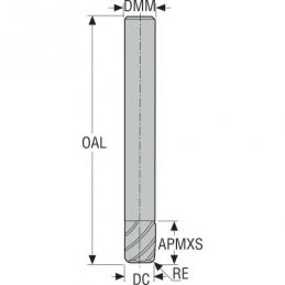 630030R015-DIAMOND Fréza monolitní karbidová Jabro Diamond  • Vtools.cz
