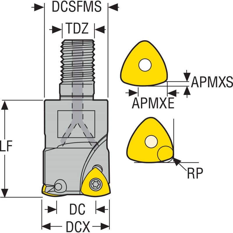 R217.21-1225.RE-R100.3A Fréza (těleso) kopírovací • Vtools.cz