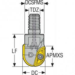 R218.20-1220.RE-18A Fréza (těleso) kopírovací • Vtools.cz