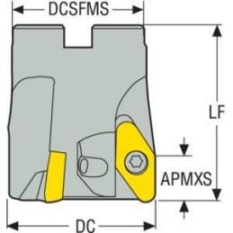 R220.97-0063-V22.3A Fréza (těleso) kopírovací • Vtools.cz