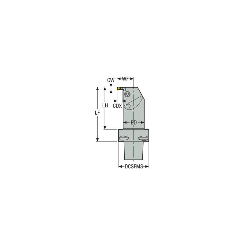 C4-CGGL-27090-04 Držák pro soustružení, Seco-Capto  • Vtools.cz