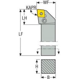 PCLNR3225P12 Držák pro soustružení • Vtools.cz