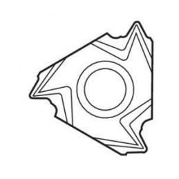 16EL1.5ISO-G1 CP500 Destičky (VBD) pro soustružení závitů • Vtools.cz