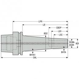 E9343580103100 Monolitní upínač Shrinkfit ( tepelné upínání ) • Vtools.cz