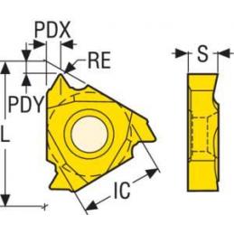 16ER14NPT CP500 Destičky (VBD) pro soustružení závitů • Vtools.cz