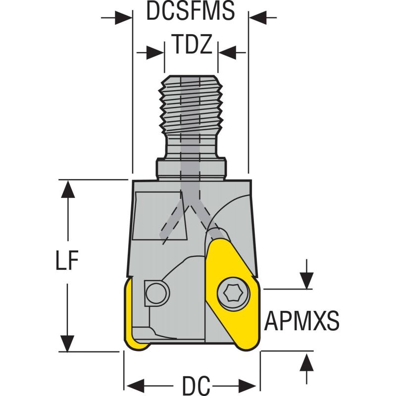R217.97-1.50-16REV22.2A Fréza (těleso) kopírovací • Vtools.cz
