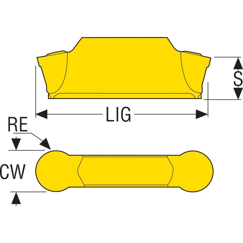 LCMF160600-0635-MP 883 Destičky (VBD) MDT • Vtools.cz
