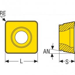 SPMT100408T-M08 F40M Destičky (VBD) pro frézování • Vtools.cz